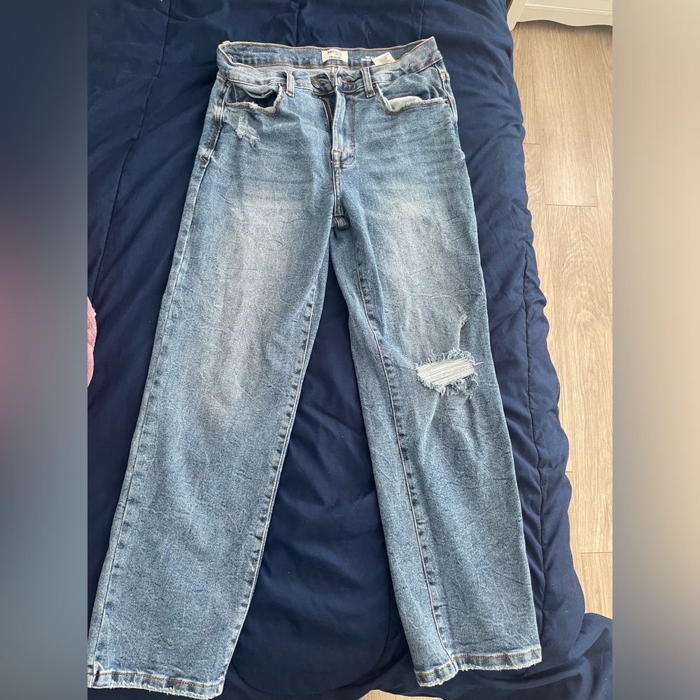 Kensie high rise blue jeans